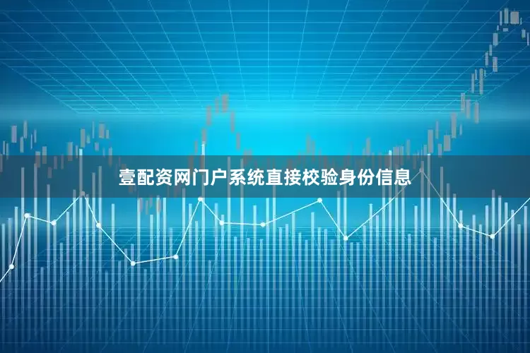 壹配资网门户系统直接校验身份信息